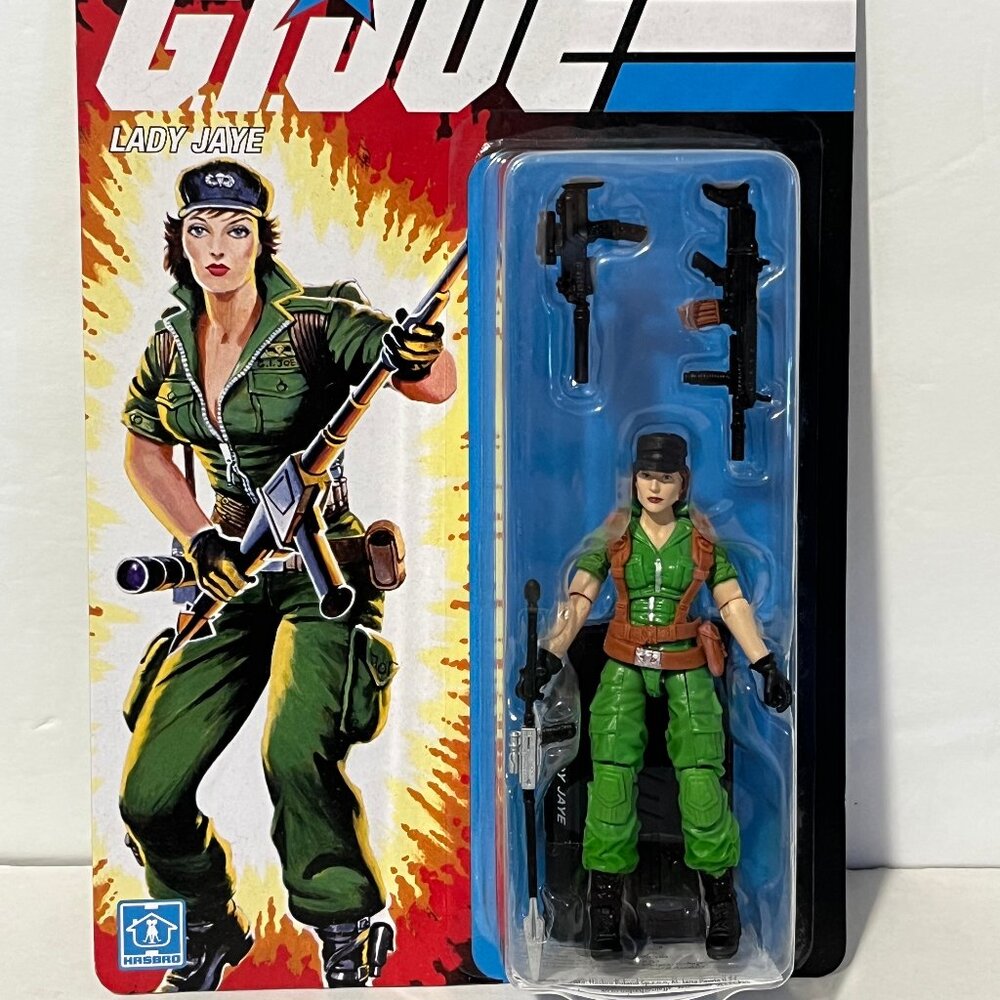 Hasbro GI Joe Retro Collection Lady Jaye 3.75 Inch Action Figure 2020